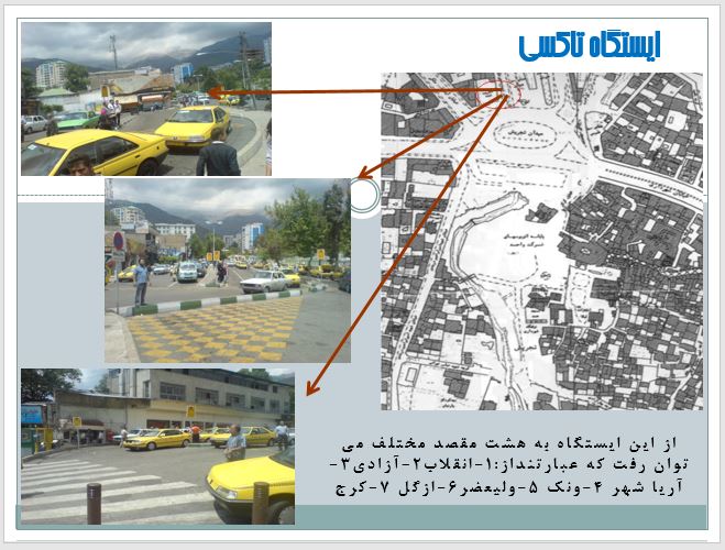 پاورپوینت معماری تحلیل میدان تجریش