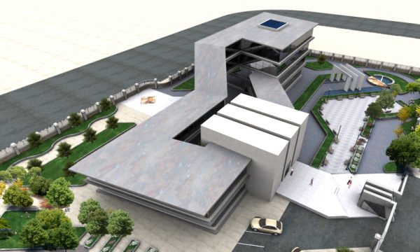 پروژه معماری کتابخانه عمومی