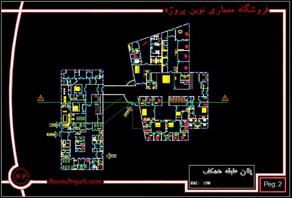 پلان طبقه همکف