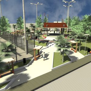 پروژه معماری پارک شهری